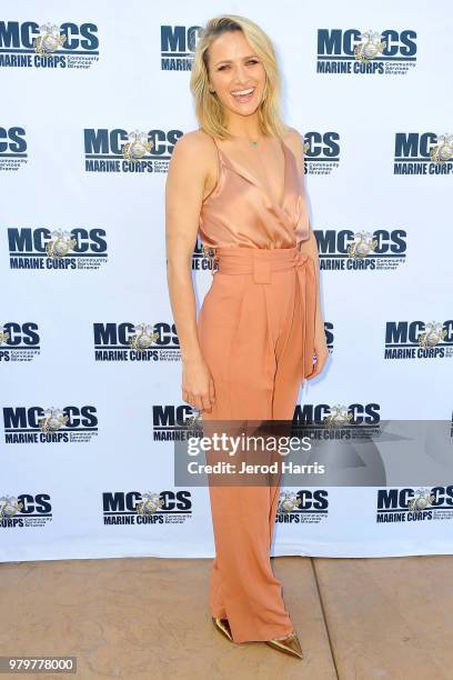 Shantel VanSanten attends 'Shooter' Season 3 Red Carpet And Special Screening At Marine Corps Air Station Miramar at Marine Corps Air Station Miramar...