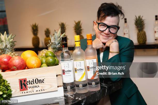 Actor and comedian Lea DeLaria celebrates at PRIDE PLACE in partnership with LGBTQ ally and Ketel One Family-Made Vodka on June 20, 2018 at Samsung...