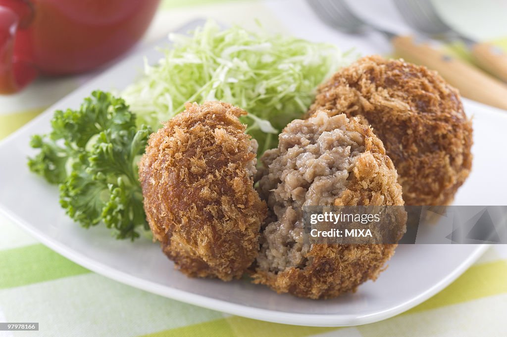 Fried Cake of Minced Meat