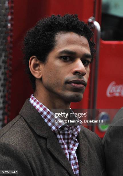 Music Journalist Toure attends the MSG & Coca-Cola 100 years of partnership celebration at Madison Square Garden on March 23, 2010 in New York City.