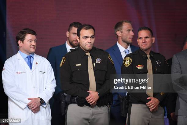 Dr. Paul Chestovich, a University Medical Center trauma surgeon who treated patients the night of the October 1 shooting in Las Vegas and first...