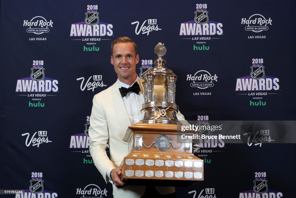 2018 NHL Awards - Press Room