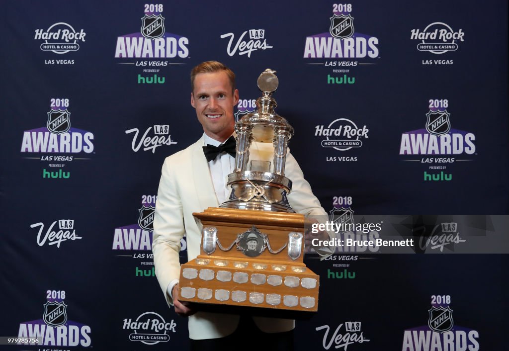 2018 NHL Awards - Press Room