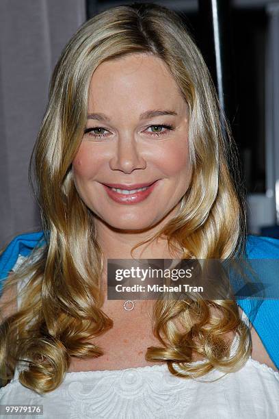 Jennifer Gareis attends the 23rd Anniversary cake cutting ceremony for "The Bold And The Beautiful" held at Television City - CBS Studios on March...