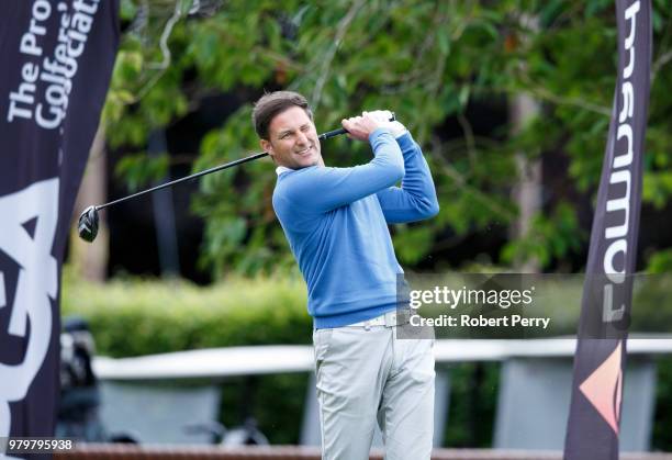 Stuart Wilson during the Lombard Trophy Scottish Qualifier at Rosemount Course, Blairgowrie Golf Club on June 20, 2018 in Perth, Scotland.