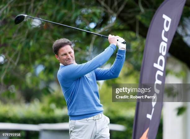 Stuart Wilson during the Lombard Trophy Scottish Qualifier at Rosemount Course, Blairgowrie Golf Club on June 20, 2018 in Perth, Scotland.