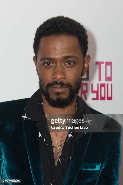 Lakeith Stanfield attends "Sorry To Bother You" 10th Annual BAMcinemaFest Opening Night Premiere at BAM Harvey Theater on June 20, 2018 in New York...