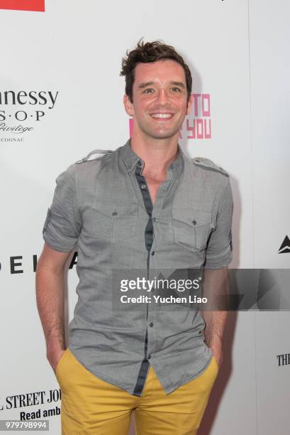 Michael Urie attends "Sorry To Bother You" 10th Annual BAMcinemaFest Opening Night Premiere at BAM Harvey Theater on June 20, 2018 in New York City.