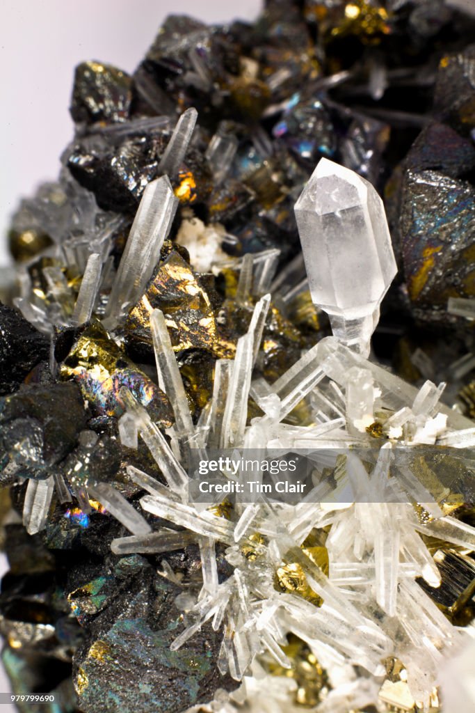 Pyrite, Sphalerite, & Chalcopyrite