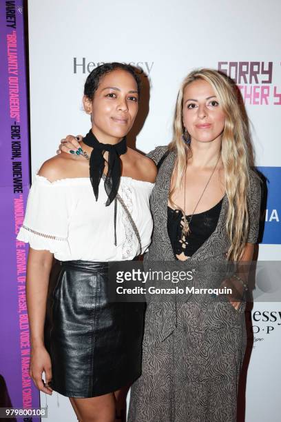 Alia Shawkat and Crystal Moselle during the 10th Annual BAMcinemaFest Opening Night Premiere Of "Sorry To Bother You" at BAM Harvey Theater on June...