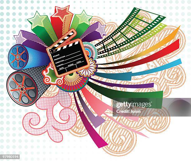 Filming With Ribbons 311 Movie Film Ribbon Stock Photos, High-Res Pictures, and Images ...