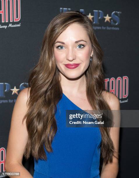 Laura Osnes attends the "Bandstand: The Broadway Musical On Screen" New York premiere at SVA Theater on June 20, 2018 in New York City.