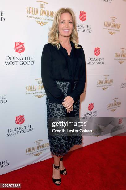 Governor of the L.A. Lakers Jeanie Buss attends the 2018 Sally Awards presented by The Salvation Army at the Beverly Wilshire Four Seasons Hotel on...