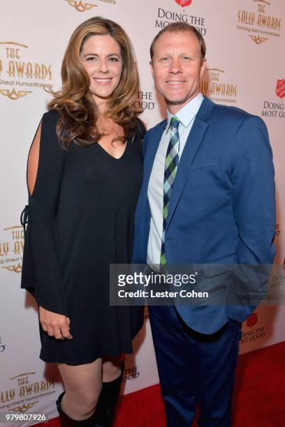 Heather O'Quinn and Ryan O'Quinn attend the 2018 Sally Awards presented by The Salvation Army at the Beverly Wilshire Four Seasons Hotel on June 20,...