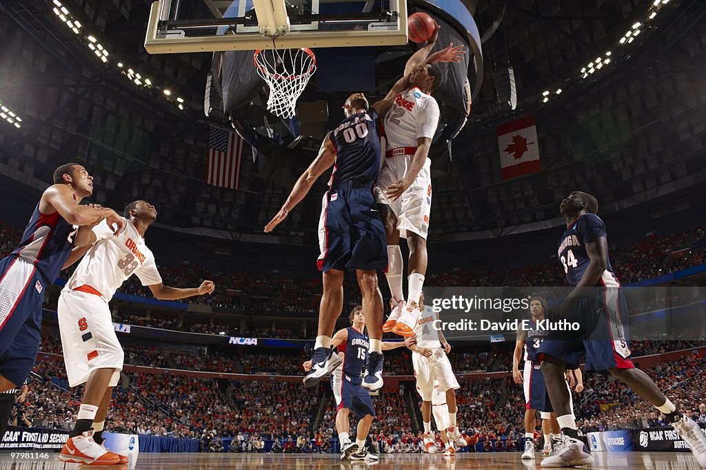 Syracuse University vs Gonzaga University, 2010 NCAA West Regional Round 2