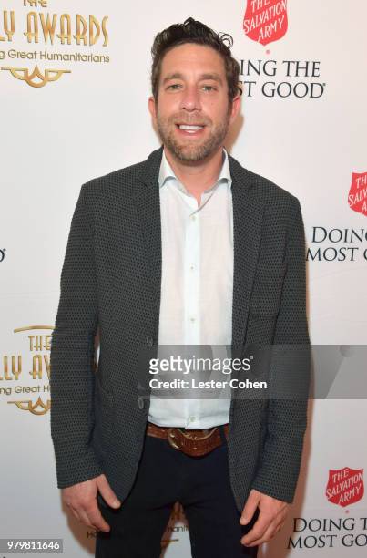 Elliott Yamin attends the 2018 Sally Awards presented by The Salvation Army at the Beverly Wilshire Four Seasons Hotel on June 20, 2018 in Beverly...