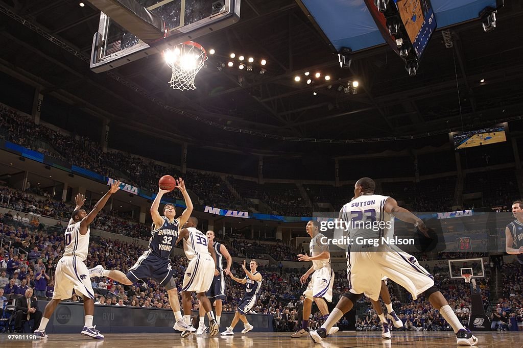 Kansas State University vs Brigham Young University, 2010 NCAA West Regional Round 2