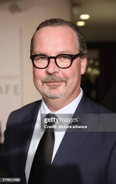 March 2018, Germany, Berlin: The lawyer Christian Schertz attends the presentation of the new book 'Strafe' by Ferdinand von Schirach at the chamber...