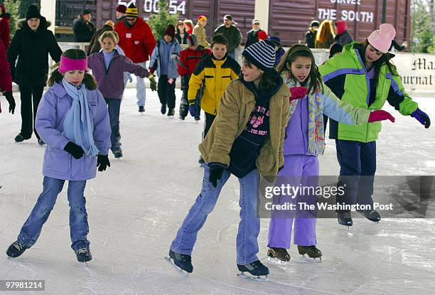 Live music with a distinctly warm weather theme echoed through the Harris Pavilion during the Winter Festival. As skaters glided around the rink, the...