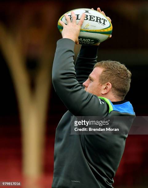 Sydney , Australia - 21 June 2018; Sean Cronin during Ireland rugby squad training at North Sydney Oval in Sydney, Australia.