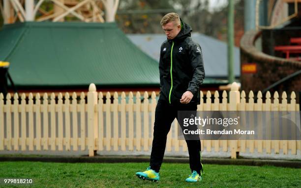 Sydney , Australia - 21 June 2018; Dan Leavy during Ireland rugby squad training at North Sydney Oval in Sydney, Australia.