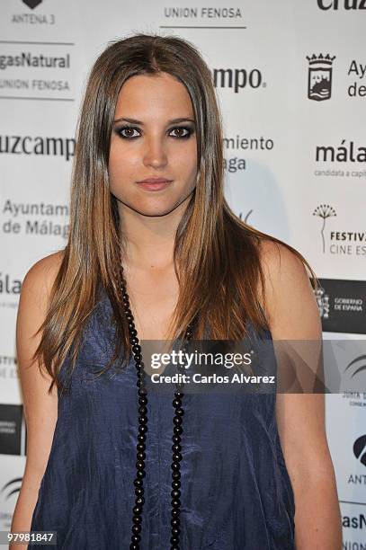 Spanish actress Ana Fernandez attends "Malaga Film Festival" presentation party at the "Casa de America" on March 23, 2010 in Madrid, Spain.