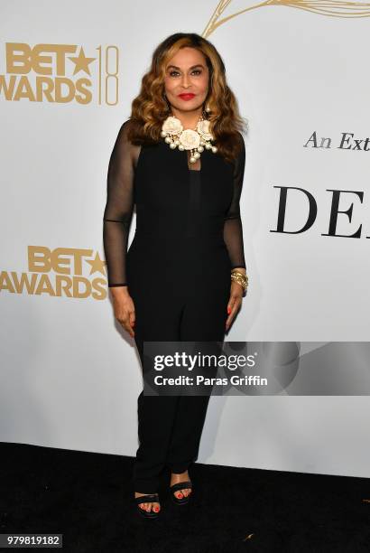 Tina Knowles Lawson attends the Debra Lee Pre-BET Awards Dinner at Vibiana on June 20, 2018 in Los Angeles, California.