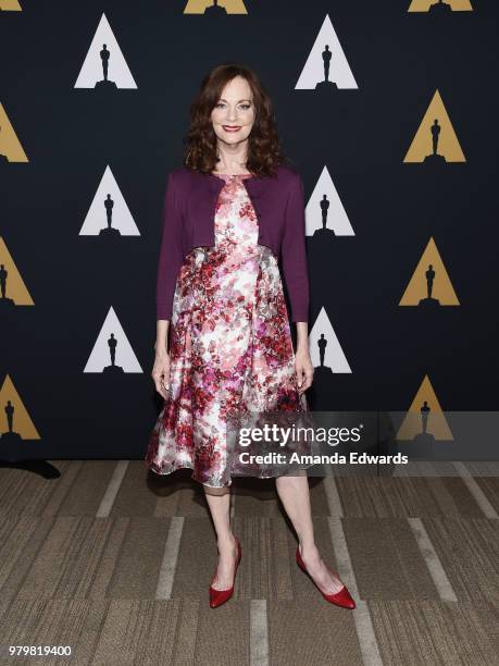 Actress Lesley Ann Warren arrives at The Academy Of Motion Picture Arts And Sciences presentation of "The Sherman Brothers: A Hollywood Songbook" at...