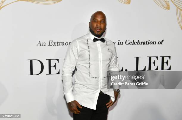 Rapper Young Jeezy attends the Debra Lee Pre-BET Awards Dinner at Vibiana on June 20, 2018 in Los Angeles, California.