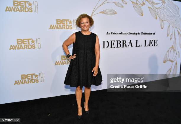 Debra Lee attends the Debra Lee Pre-BET Awards Dinner at Vibiana on June 20, 2018 in Los Angeles, California.