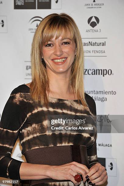 Susana Griso attends "Malaga Film Festival" presentation party at the "Casa de America" on March 23, 2010 in Madrid, Spain.