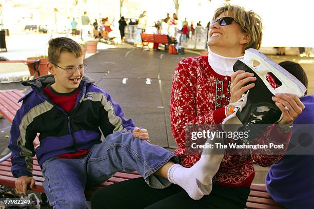 The end of year holidays attracted skaters of all ages to the Harris Pavilion in Manassas. The venue, which in the summer is the site of ice cream...