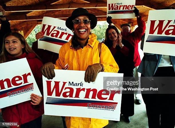 Gubenatorial candidate Mark Warner, on a campaign kick-off tour, stopped in Northern Virignia looking forvoter support. The outer suburbs have been...