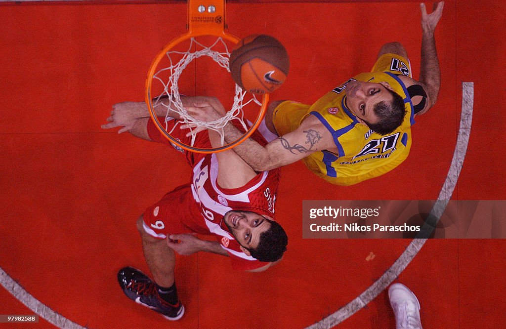 Olympiacos Piraeus vs Asseco Prokom - Euroleague Basketball