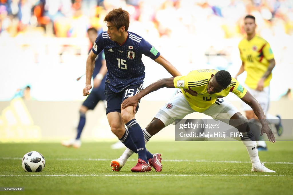 Colombia v Japan: Group H - 2018 FIFA World Cup Russia