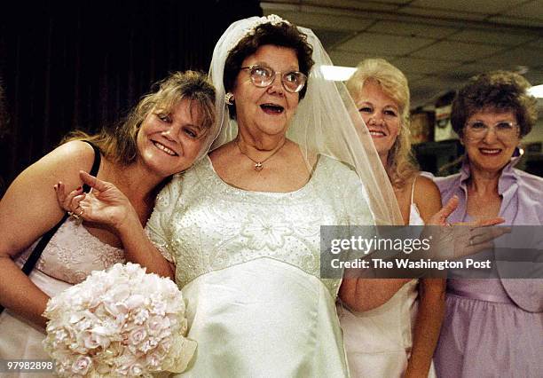 To celebrate June brides, the Woodbridge Senior Center cordially invited everyone to the Mock Wedding of the Century followed by a bridal luncheon...