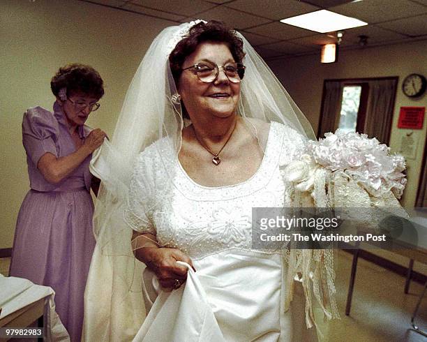 To celebrate June brides, the Woodbridge Senior Center cordially invited everyone to the Mock Wedding of the Century followed by a bridal luncheon...