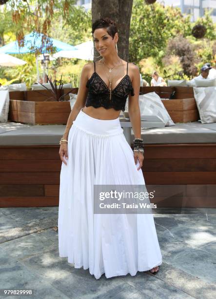 Niki Murphy attends the summer season kickoff 2018 party hosted by Nicole Murphy, Ludacris and Tichina Arnold at STK Los Angeles on June 20, 2018 in...