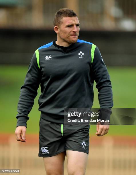 Sydney , Australia - 21 June 2018; Andrew Conway during Ireland rugby squad training at North Sydney Oval in Sydney, Australia.