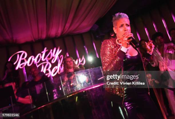 Kelis performs during Amber Rose x Simply Be Launch Party at Bootsy Bellows on June 20, 2018 in West Hollywood, California.