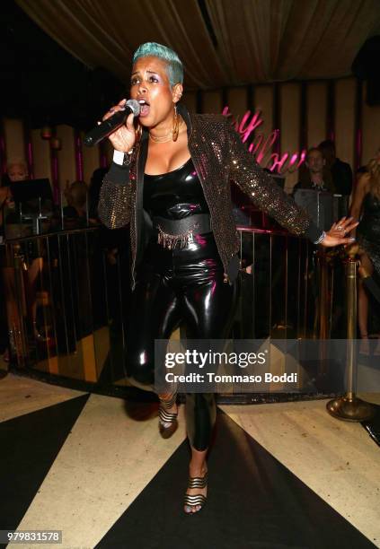 Kelis performs during Amber Rose x Simply Be Launch Party at Bootsy Bellows on June 20, 2018 in West Hollywood, California.