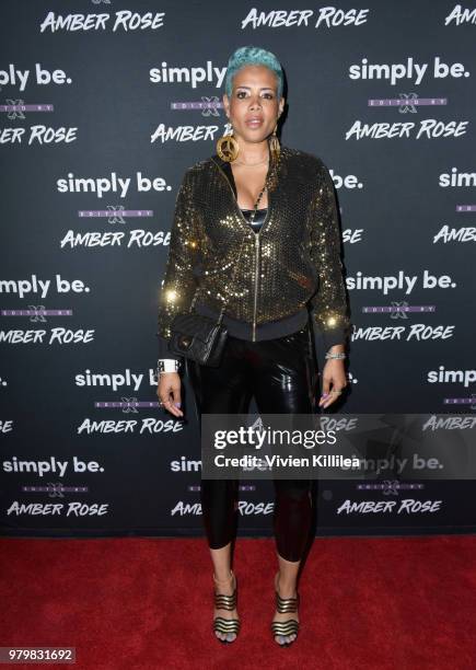 Kelis attends Amber Rose x Simply Be Launch Party at Bootsy Bellows on June 20, 2018 in West Hollywood, California.