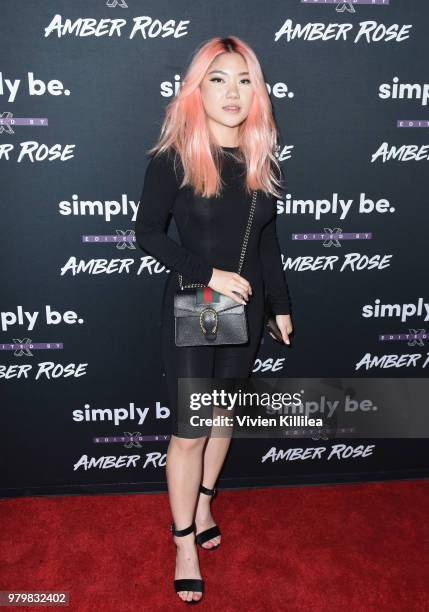 Mary Cake attends Amber Rose x Simply Be Launch Party at Bootsy Bellows on June 20, 2018 in West Hollywood, California.