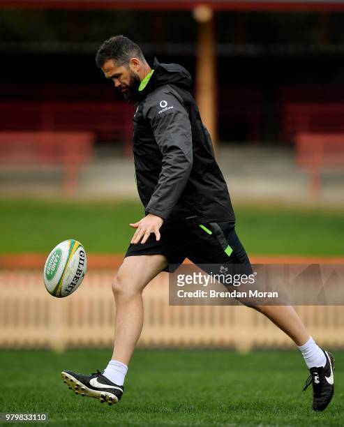 Sydney , Australia - 21 June 2018; Defence coach Andy Farrell during Ireland rugby squad training at North Sydney Oval in Sydney, Australia.