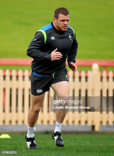 Sydney , Australia - 21 June 2018; Sean Cronin during Ireland rugby squad training at North Sydney Oval in Sydney, Australia.