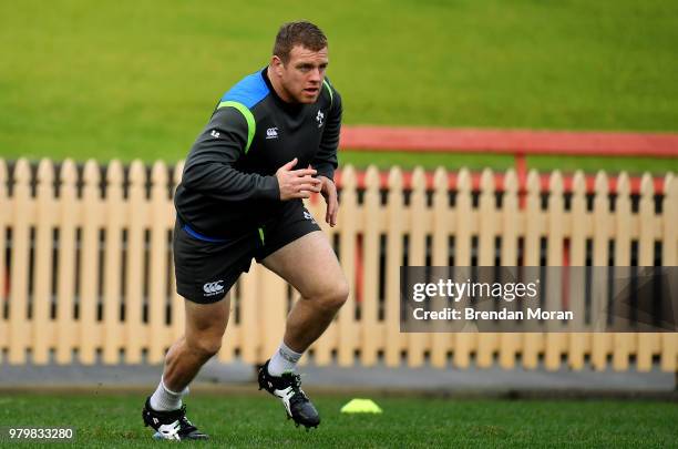 Sydney , Australia - 21 June 2018; Sean Cronin during Ireland rugby squad training at North Sydney Oval in Sydney, Australia.