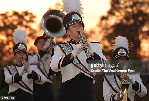 High schoolmarching bands competed in the USSBA VA/MD/NC state championship at Woodbridge High Schoo, home of the 'Mighty Vikings' marching band....
