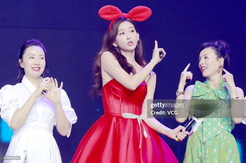 Lin Chi-ling Attends Promotional Event In Nanjing