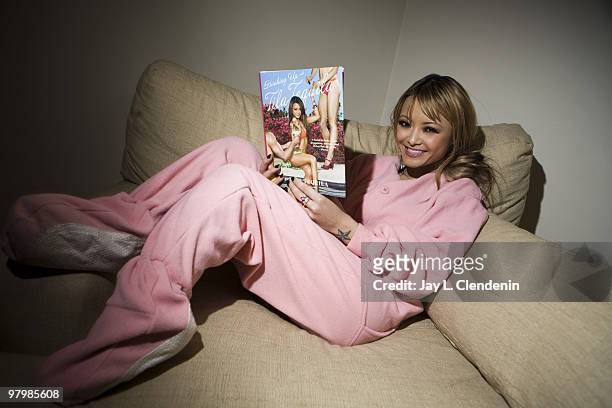 Actress, model, reality show star and internet sensation, Tila Tequila is photographed in her Los Angeles home on Jan. 21, 2010 for the Los Angeles...