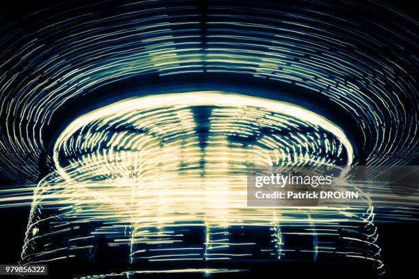 carousel lights - drouin stock pictures, royalty-free photos & images